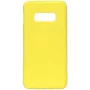Evelatus Samsung Galaxy S10e custodia in silicone nano Soft Touch TPU giallo