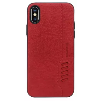 Evelatus Samsung Galaxy S10e Shooter Red custodia ibrida protettiva con kickstand e anello portadito