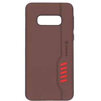 Evelatus Samsung Galaxy S10e Cover posteriore Shooter Series marrone
