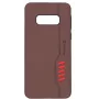 Evelatus Samsung Galaxy S10e Cover posteriore Shooter Series marrone