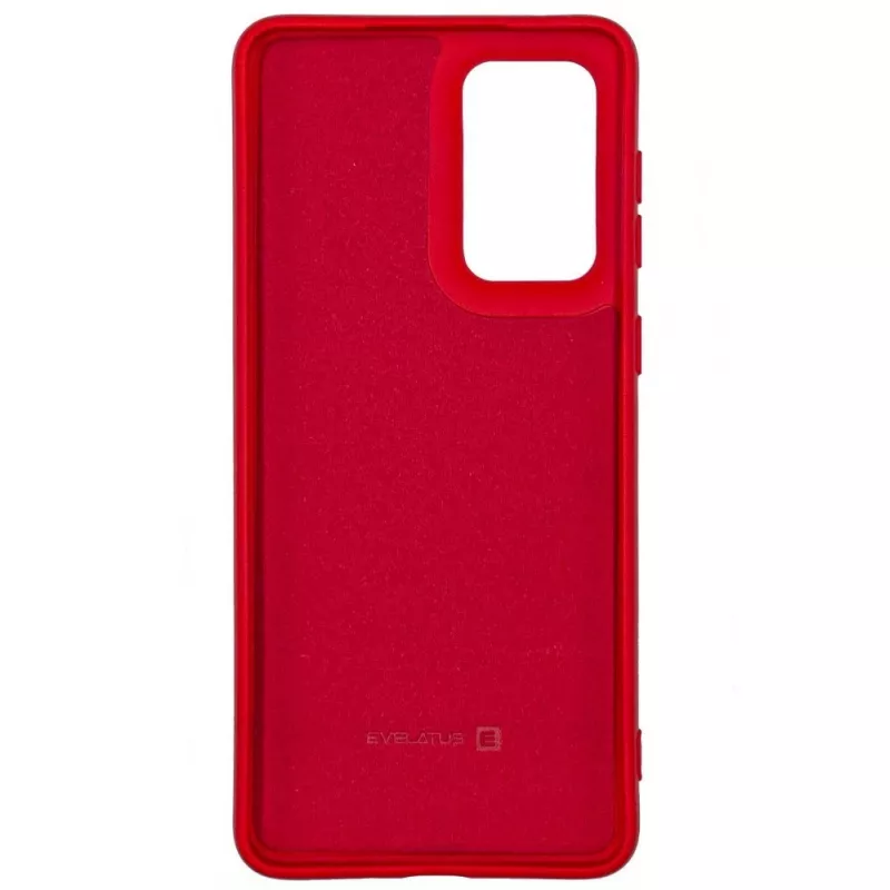 Evelatus Samsung Galaxy S20 FE / S20 FE 5G custodia in silicone nano Soft Touch TPU rosso