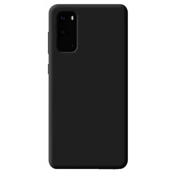 Custodia in silicone Evelatus Nano per Samsung Galaxy S20 Soft Touch TPU nera