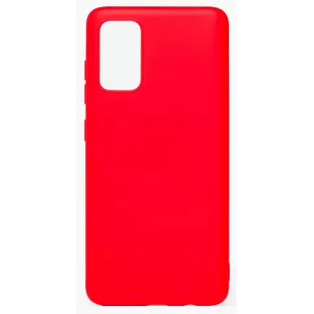Evelatus Samsung Galaxy S20 Plus Custodia in silicone nano Soft Touch TPU rosso