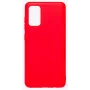 Evelatus Samsung Galaxy S20 Plus Custodia in silicone nano Soft Touch TPU rosso