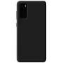 Evelatus Custodia in Silicone Premium Soft Touch per Samsung Galaxy S20 Nero