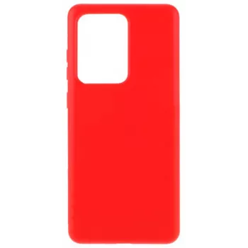 EVELATUS Samsung Galaxy S20 Ultra Custodia in silicone nano Soft Touch TPU rosso