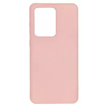 Evelatus Custodia in silicone Soft Touch per Samsung Galaxy S20 Ultra beige