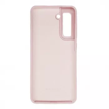 Evelatus Samsung Galaxy S21 FE custodia in silicone nano Soft Touch TPU beige