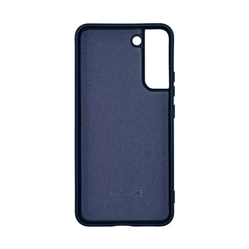 Evelatus Samsung Galaxy S21 Plus cover in silicone nano Soft Touch TPU blu