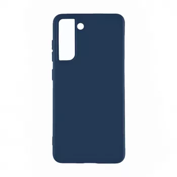 Evelatus Samsung Galaxy S21 Plus cover in silicone nano Soft Touch TPU blu