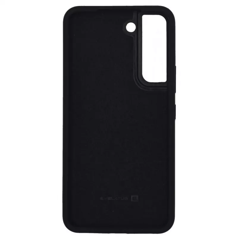 Evelatus Samsung Galaxy S22 Plus Custodia in silicone nano Soft Touch TPU nero