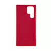 Evelatus Samsung Galaxy S22 Ultra cover in silicone nano Soft Touch TPU rosso