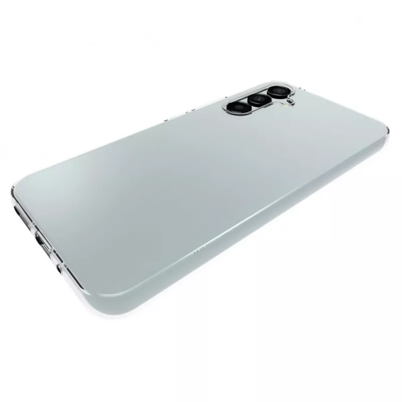 Evelatus Custodia in silicone trasparente per Samsung Galaxy S23 1,5 mm TPU trasparente