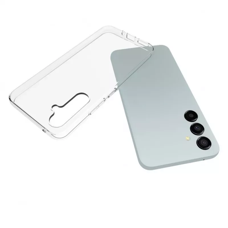 Evelatus Custodia in silicone trasparente per Samsung Galaxy S23 1,5 mm TPU trasparente