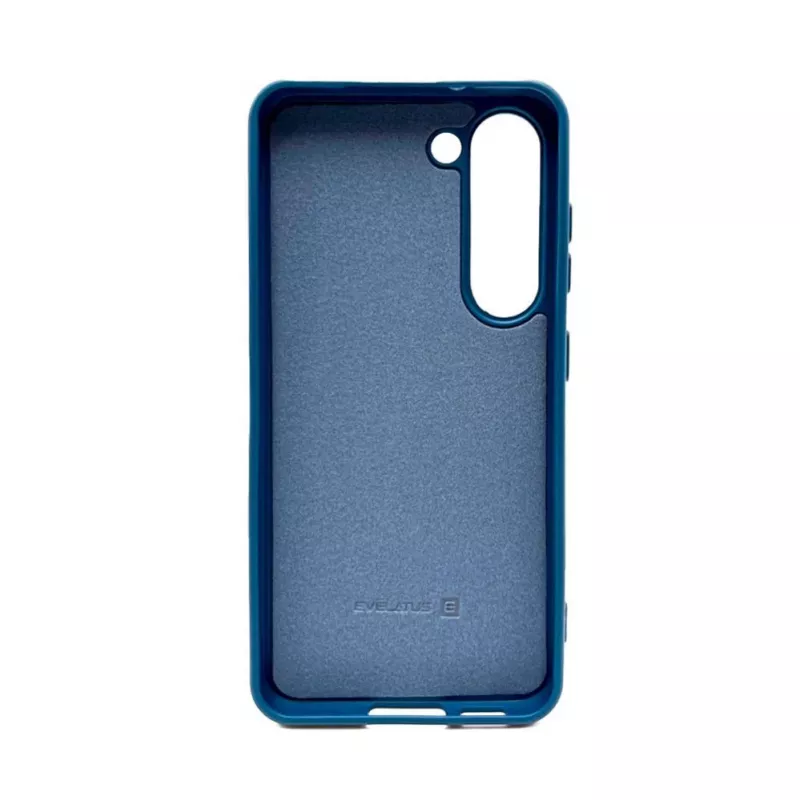 Evelatus Samsung Galaxy S23 Plus Custodia in silicone nano Soft Touch TPU blu notte