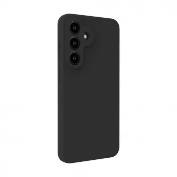 Evelatus Custodia in silicone magnetica Soft Touch Premium per Samsung Galaxy S26 FE nero