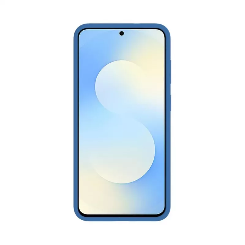 Evelatus Samsung Galaxy S26 FE Custodia in silicone Soft Touch magnetica Premium blu navy