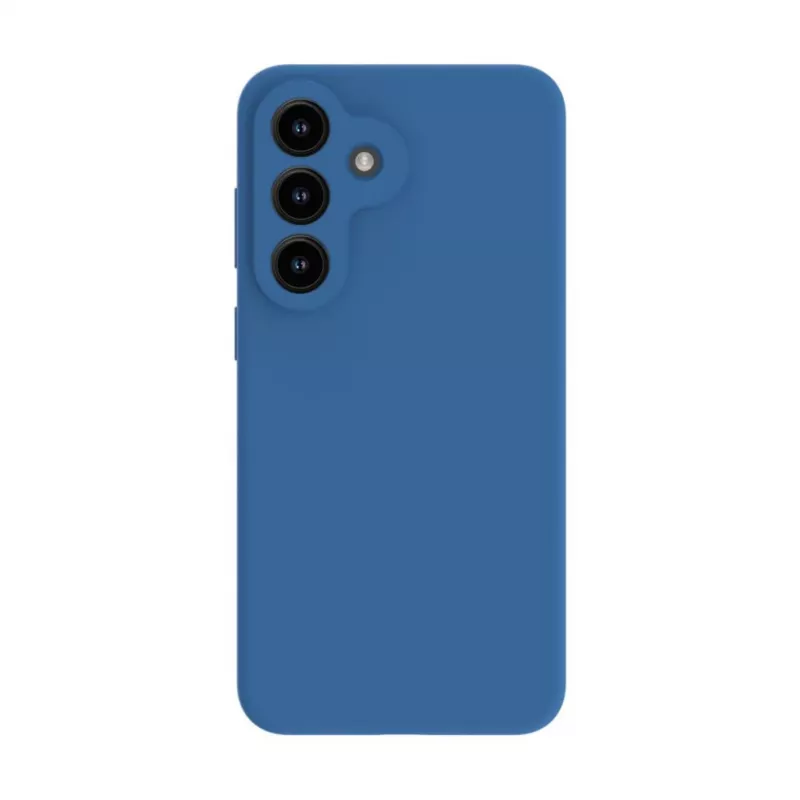 Evelatus Samsung Galaxy S26 FE Custodia in silicone Soft Touch magnetica Premium blu navy