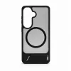 Evelatus Custodia in gomma MagSafe con supporto per Samsung Galaxy S26 nero