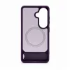 Evelatus Samsung Galaxy S26 Custodia MagSafe gommata con supporto lilla