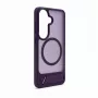 Evelatus Samsung Galaxy S26 Custodia MagSafe gommata con supporto lilla