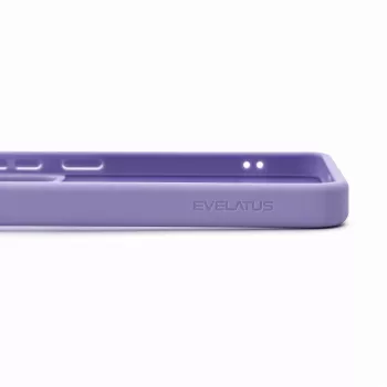 Evelatus Samsung Galaxy S26 Shield cover con MagSafe e supporto, anello opaco, lilla lavanda