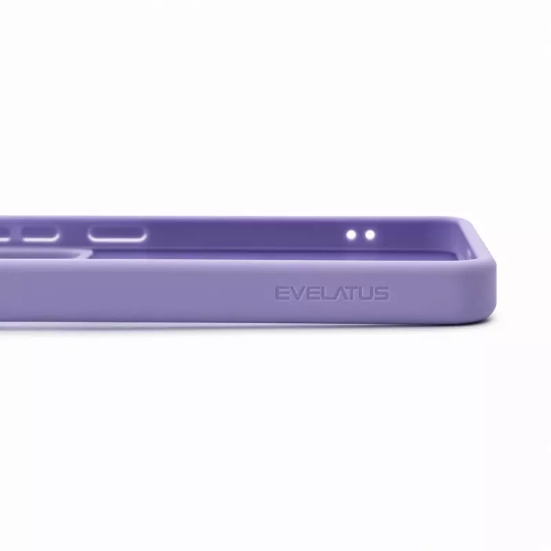 Evelatus Samsung Galaxy S26 Shield cover con MagSafe e supporto, anello opaco, lilla lavanda