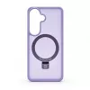Evelatus Samsung Galaxy S26 Shield cover con MagSafe e supporto, anello opaco, lilla lavanda