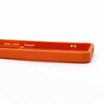 Evelatus Custodia Shield per Samsung Galaxy S26 con MagSafe e supporto, anello opaco arancione