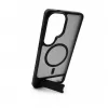 Evelatus Samsung Galaxy S26 Ultra Custodia MagSafe gommata con supporto - nero