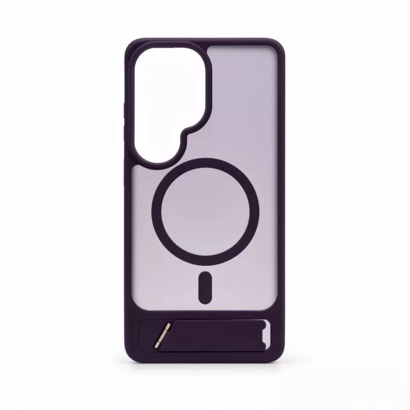 Evelatus Samsung Galaxy S26 Ultra Custodia MagSafe gommata con supporto - lilla