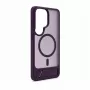 Evelatus Samsung Galaxy S26 Ultra Custodia MagSafe gommata con supporto - lilla