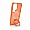 Evelatus Samsung Galaxy S26 Ultra Shield Case con MagSafe e stand anello opaco arancione