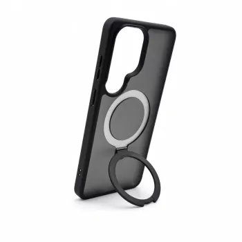 Evelatus Custodia Shield per Samsung Galaxy S26 Ultra con MagSafe e supporto, anello opaco nero