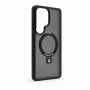 Evelatus Custodia Shield per Samsung Galaxy S26 Ultra con MagSafe e supporto, anello opaco nero