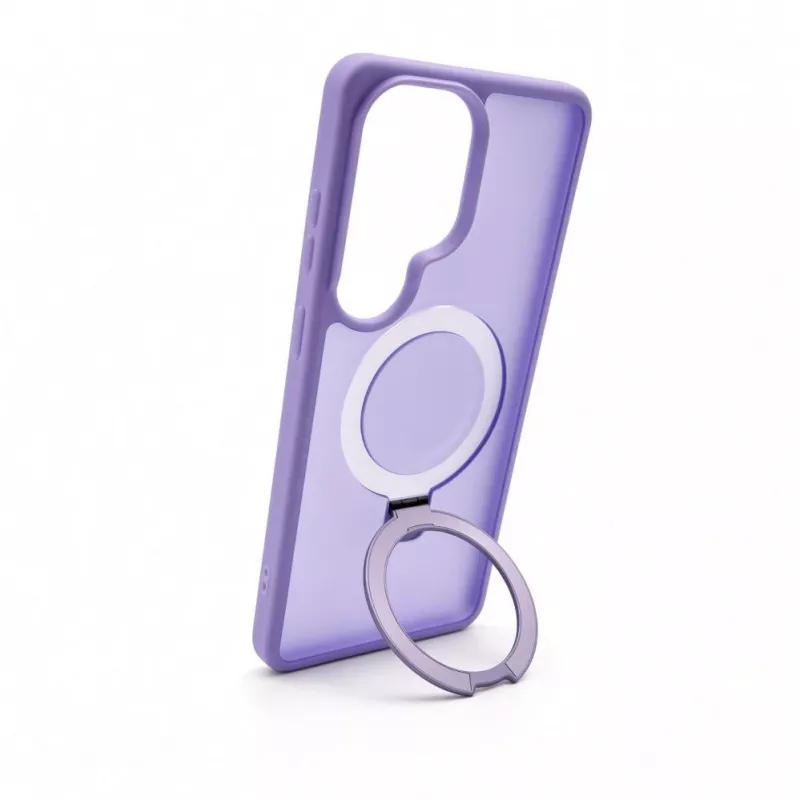 Evelatus Custodia protettiva per Samsung Galaxy S26 Ultra con MagSafe e supporto, anello opaco lavanda viola