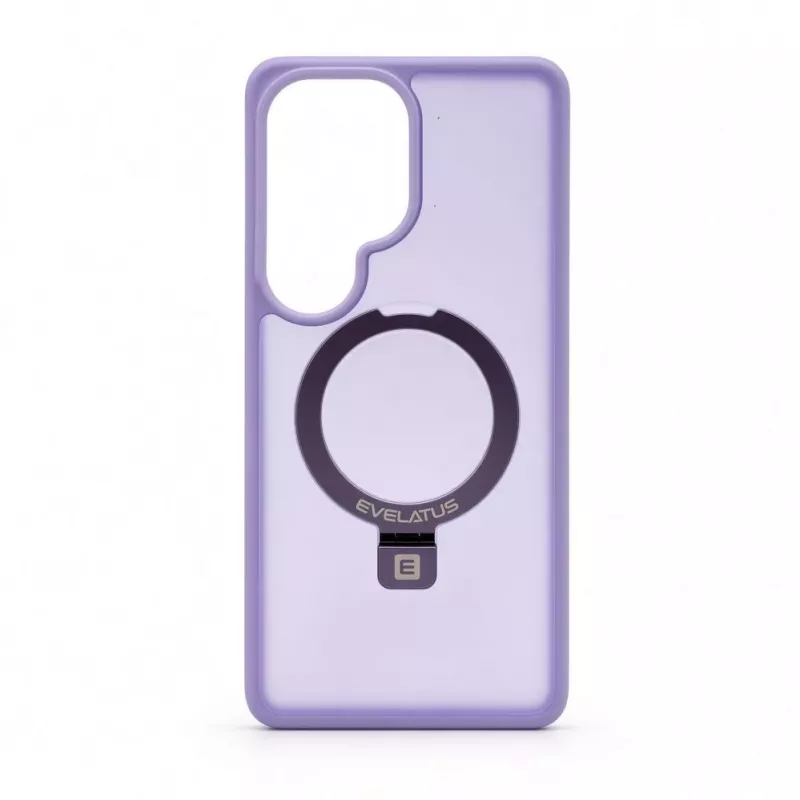 Evelatus Custodia protettiva per Samsung Galaxy S26 Ultra con MagSafe e supporto, anello opaco lavanda viola