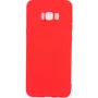Evelatus Samsung Galaxy S8 Plus Custodia in silicone nano Soft Touch TPU rosso