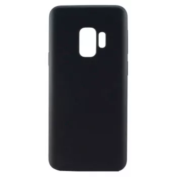 Evelatus Samsung Galaxy S9 custodia in silicone Nano Soft Touch TPU nera