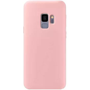 Evelatus Samsung Galaxy S9 Custodia in silicone nano Soft Touch TPU rosa sabbia