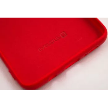 Evelatus Samsung Galaxy S9 Custodia in silicone nano Soft Touch TPU rosso