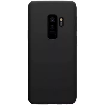 Evelatus Samsung Galaxy S9 Plus custodia in nano silicone Soft Touch TPU nero