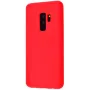 Evelatus Samsung Galaxy S9 Plus Custodia in silicone nano Soft Touch TPU rossa