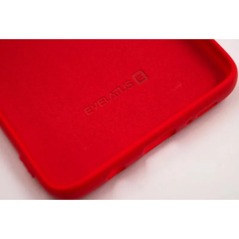 Evelatus Samsung Galaxy S9 Plus Custodia in Silicone Nano Soft Touch TPU Rosso