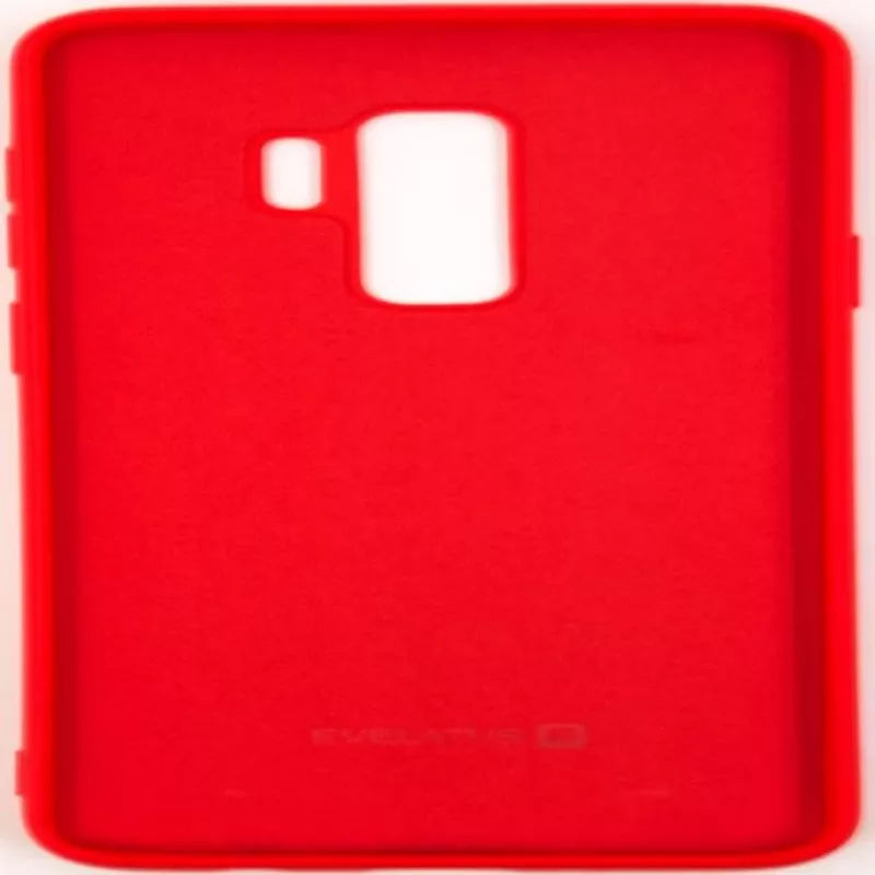 Evelatus Samsung Galaxy S9 Plus Custodia in Silicone Nano Soft Touch TPU Rosso