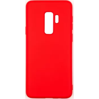 Evelatus Samsung Galaxy S9 Plus Custodia in Silicone Nano Soft Touch TPU Rosso