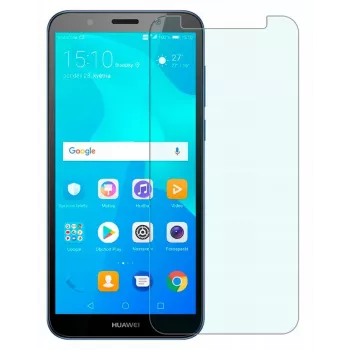 Custodia posteriore in silicone Evelatus per Huawei Y5 2018 - nera