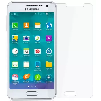 Evelatus cover posteriore in silicone per Samsung Galaxy A3 (2015) - nero
