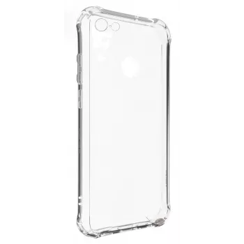 Evelatus custodia TPU trasparente verde con cordino regolabile per Apple iPhone 7/8/SE (2020/2022)