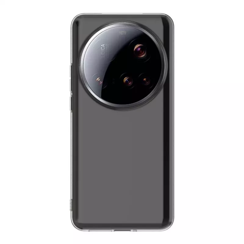 Evelatus Xiaomi 15 Ultra custodia in silicone trasparente 1,5mm TPU trasparente